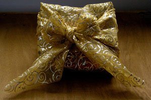 Goldener Furoshiki