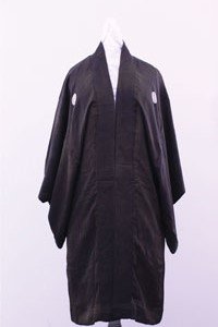 Haori Kimono Jacke mit Kamons