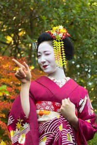 Hikizuri Kimono - Der Traditionelle Geisha Kimono 