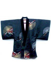 Neneko Kimono Jacke mit Komplexem Muster.