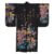 Kimono mit langen Ärmeln Satin Prinzessin